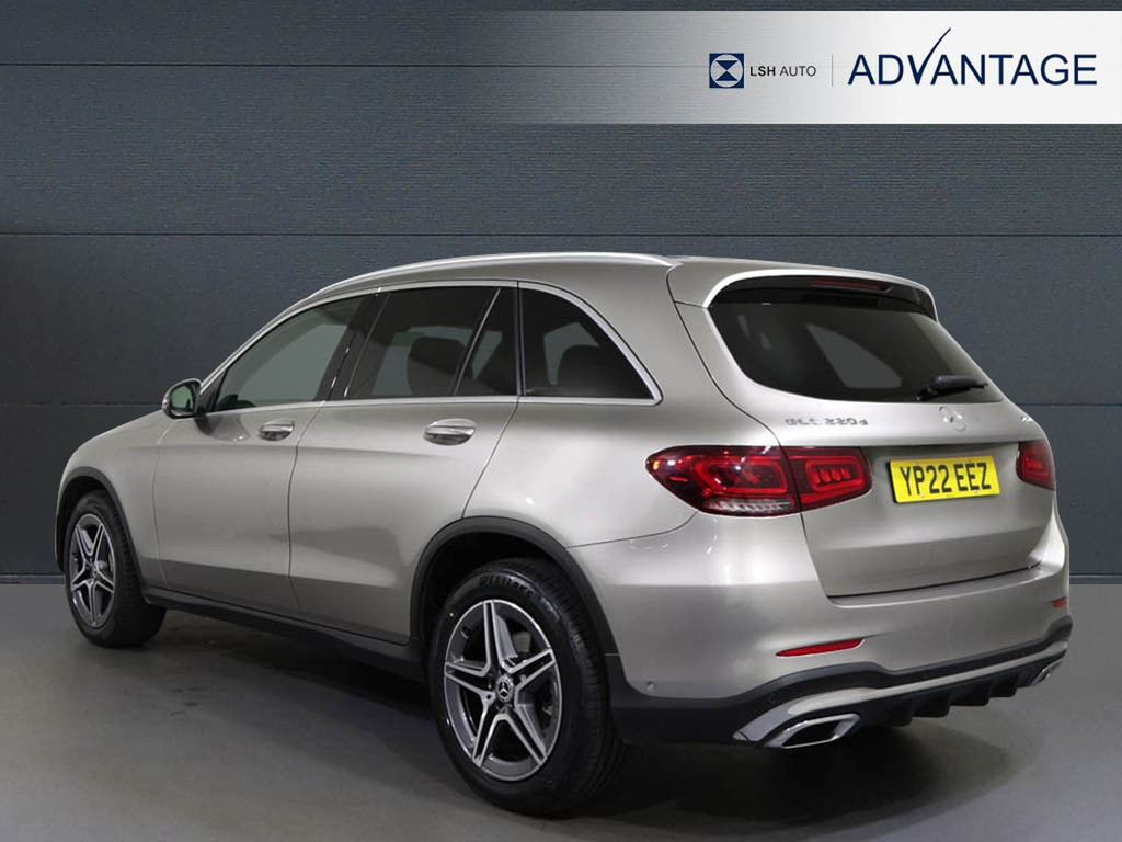 Mercedes-Benz GLC Class Glc 220D 4Matic Amg Line 9G-tronic YP22EEZ Silver #2