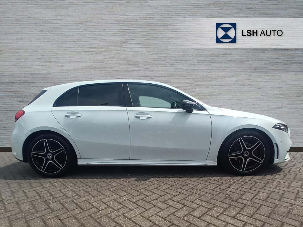 Mercedes-Benz A Class A180 Amg Line Executive BD72YZW White #3