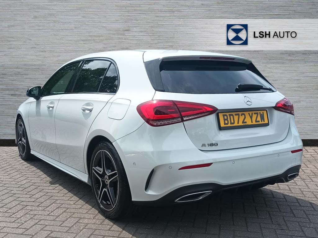 Mercedes-Benz A Class A180 Amg Line Executive BD72YZW White #2