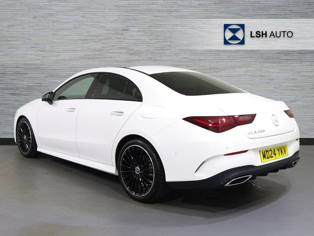 Mercedes-Benz CLA Class Cla 200 Amg Line Premium Plus Tip MD24YKV White #2