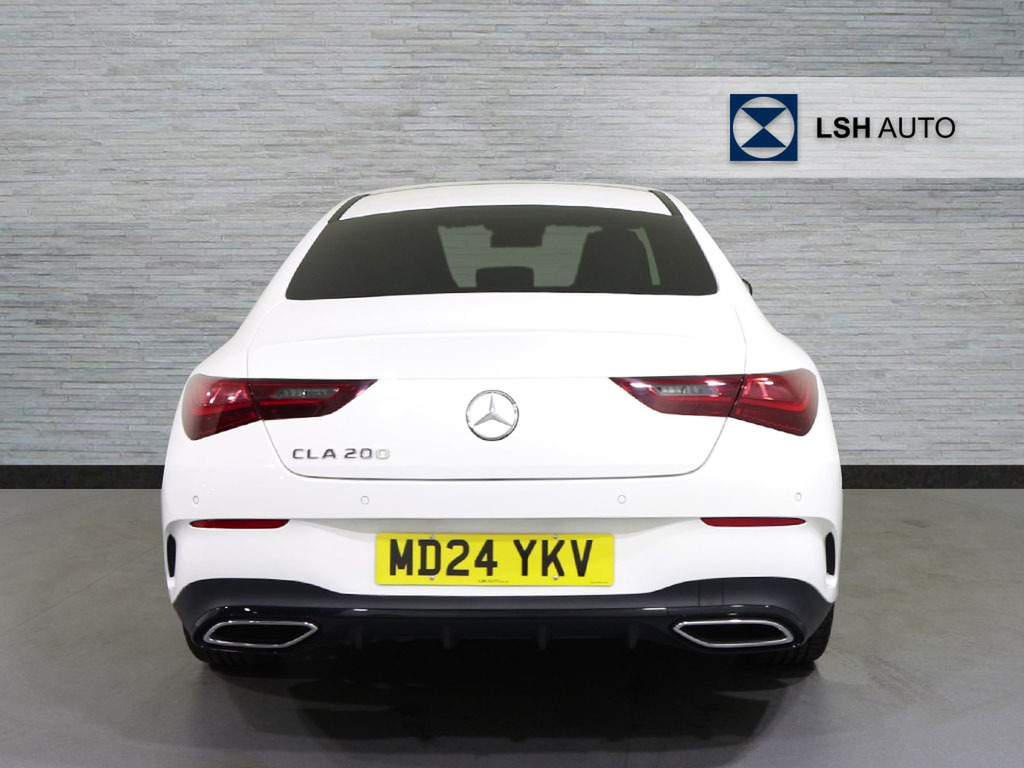 Mercedes-Benz CLA Class Cla 200 Amg Line Premium Plus Tip MD24YKV White #5
