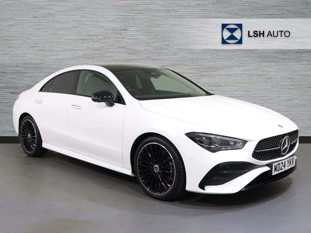 Mercedes-Benz CLA Class Cla 200 Amg Line Premium Plus Tip White