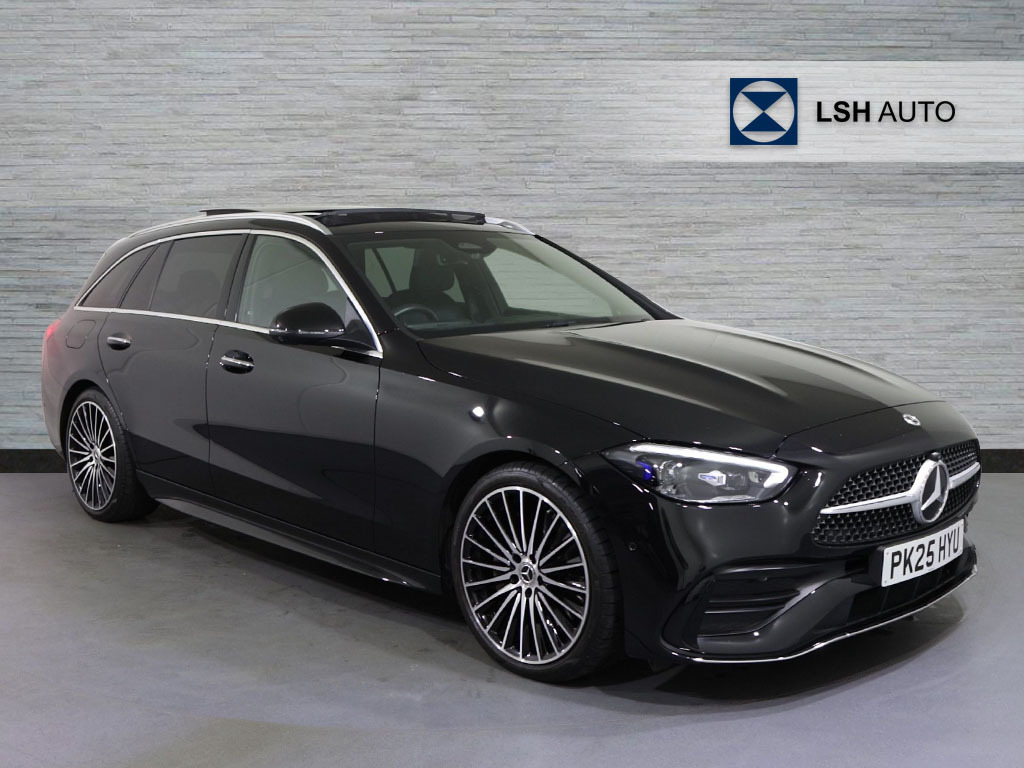 Mercedes-Benz C Class C300d Amg Line Premium Plus 9G-tronic Black