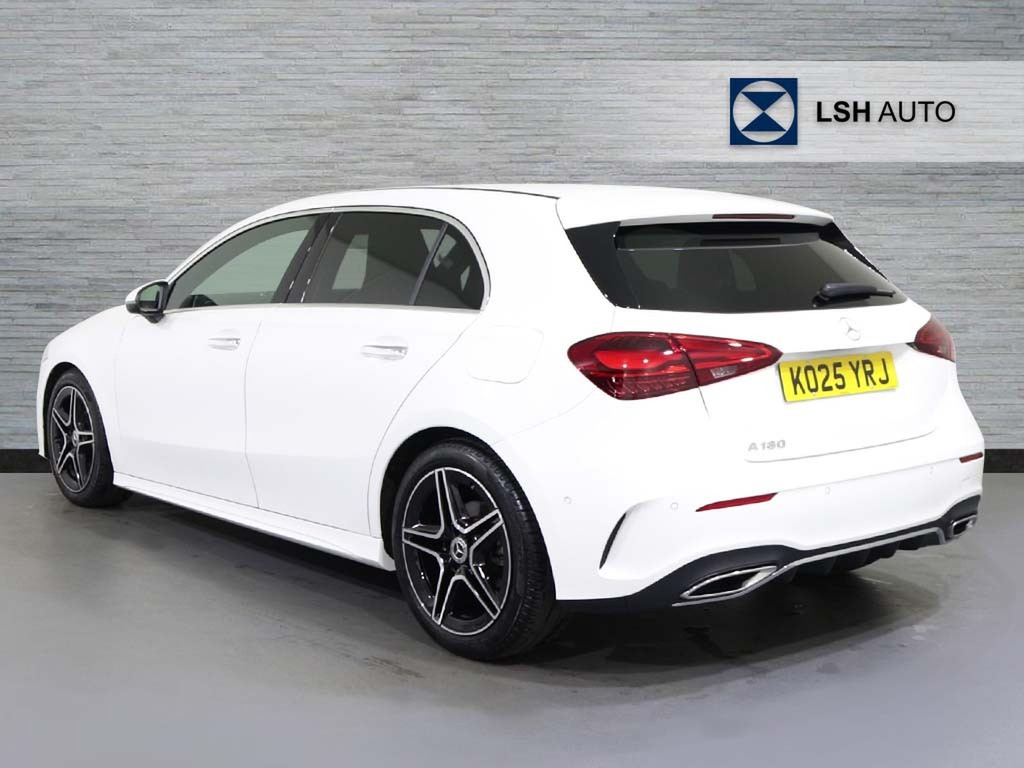 Mercedes-Benz A Class A180 Amg Line Executive KO25YRJ White #2