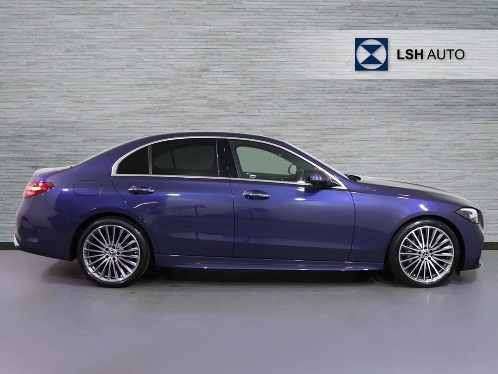 Mercedes-Benz C Class C300 Amg Line Premium 9G-tronic Blue #3