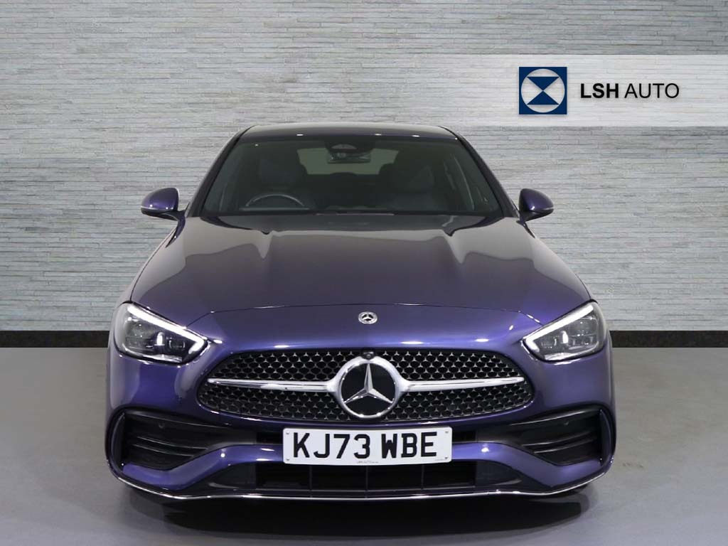 Mercedes-Benz C Class C300 Amg Line Premium 9G-tronic Blue #4