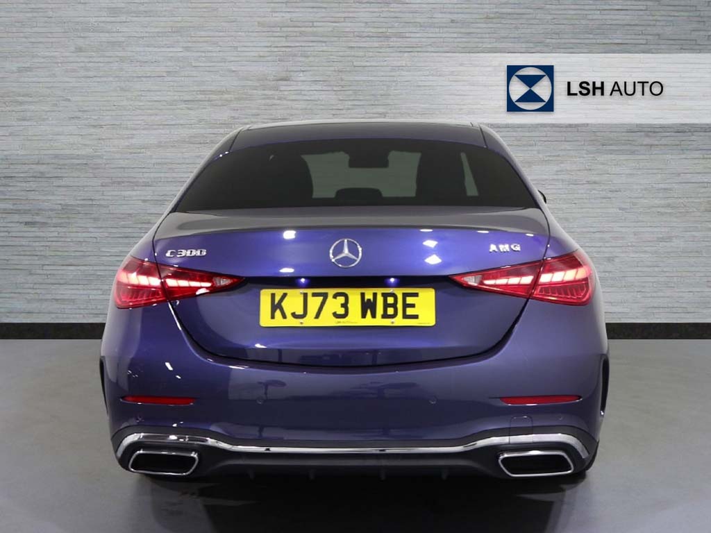 Mercedes-Benz C Class C300 Amg Line Premium 9G-tronic Blue #5