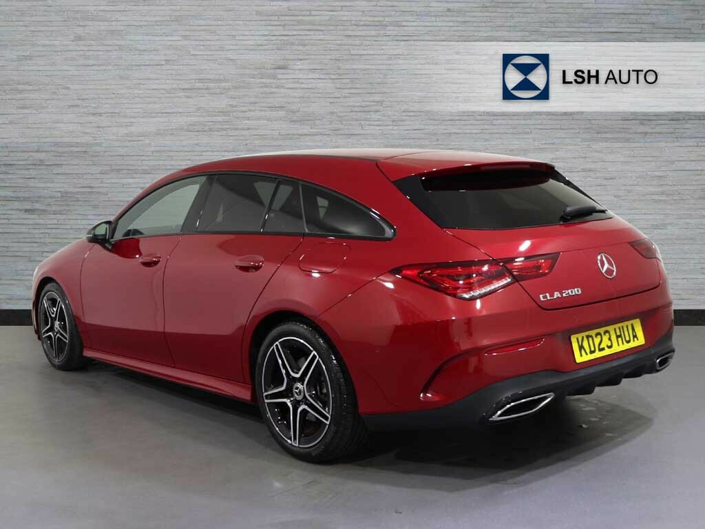 Mercedes-Benz CLA Class Cla 200 Amg Line Executive Tip KD23HUA Red #2