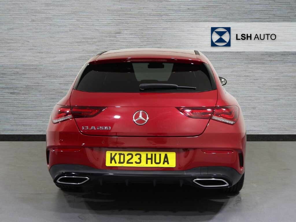Mercedes-Benz CLA Class Cla 200 Amg Line Executive Tip KD23HUA Red #5