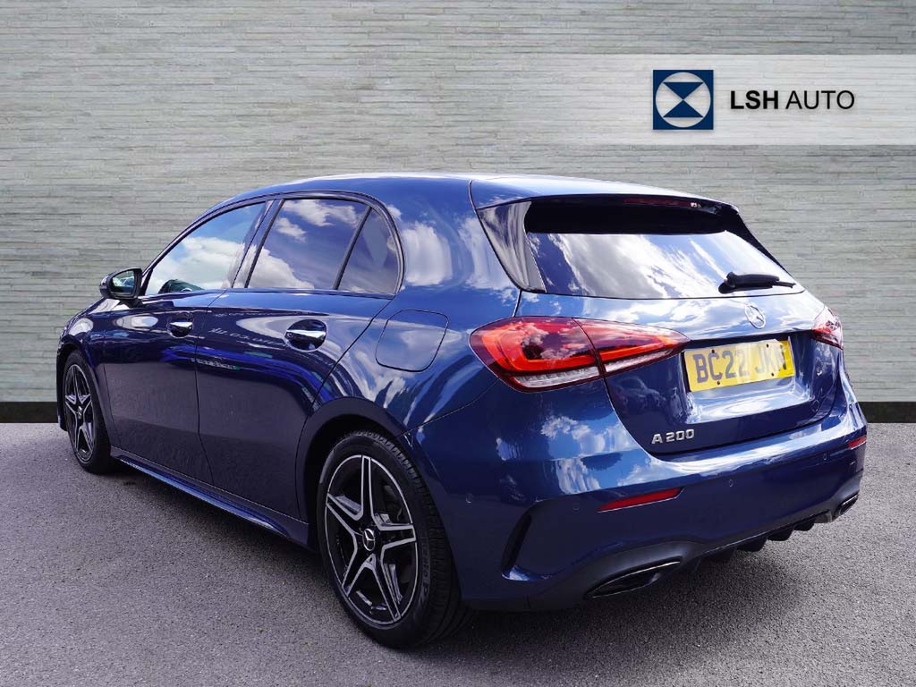Mercedes-Benz A Class A200 Amg Line Premium Plus Edition BC22JKN Blue #2