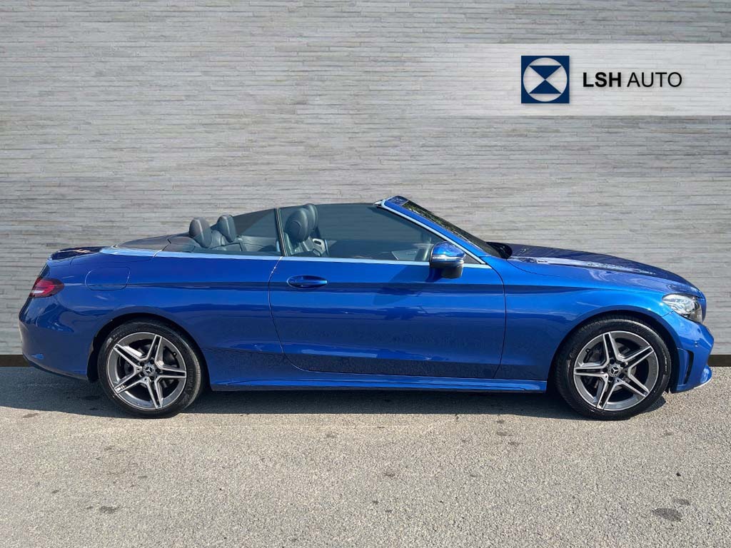 Mercedes-Benz C Class C200 Amg Line Edition 9G-tronic BT22KTO Blue #3