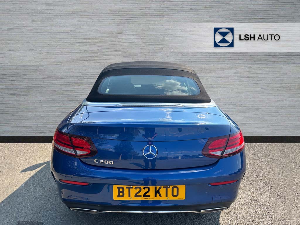 Mercedes-Benz C Class C200 Amg Line Edition 9G-tronic BT22KTO Blue #5