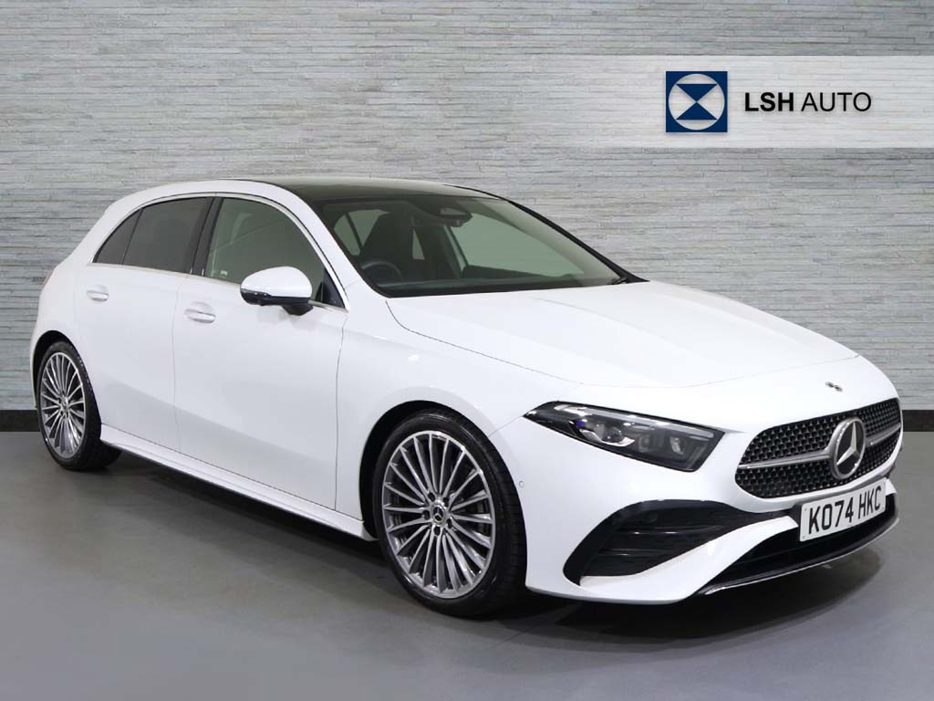 Mercedes-Benz A Class A200 Amg Line Premium Plus White