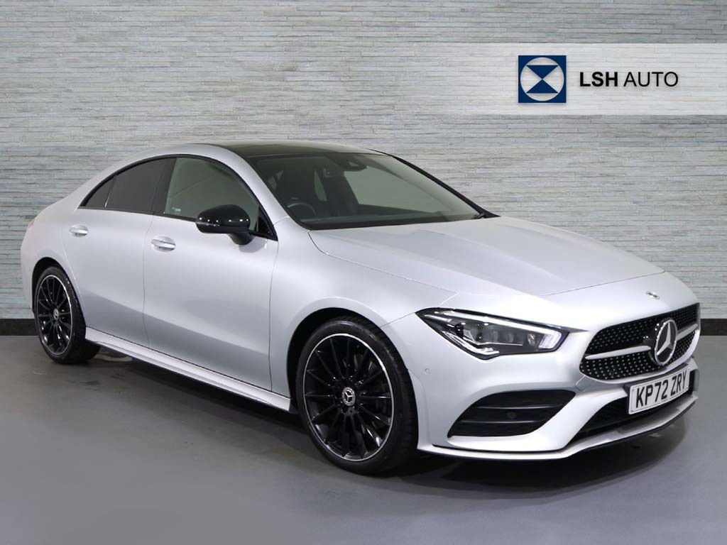 Mercedes-Benz CLA Class Cla 220D Amg Line Premium Plus Night Edition T Silver