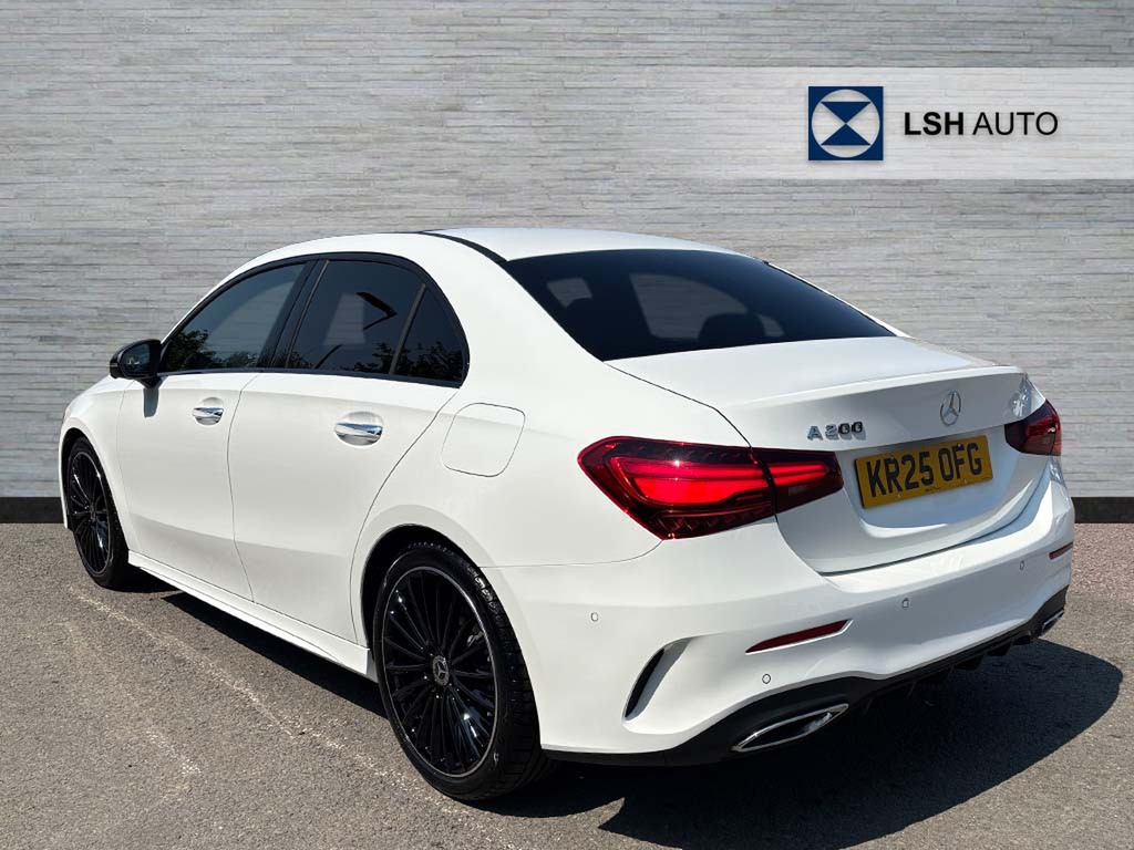Mercedes-Benz A Class A200 Amg Line Premium Plus KR25OFG White #2