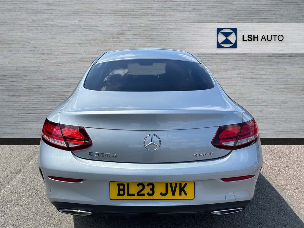 Mercedes-Benz C Class C300d 4Matic Amg Line Night Edition Premium Plus C BL23JVK Silver #4