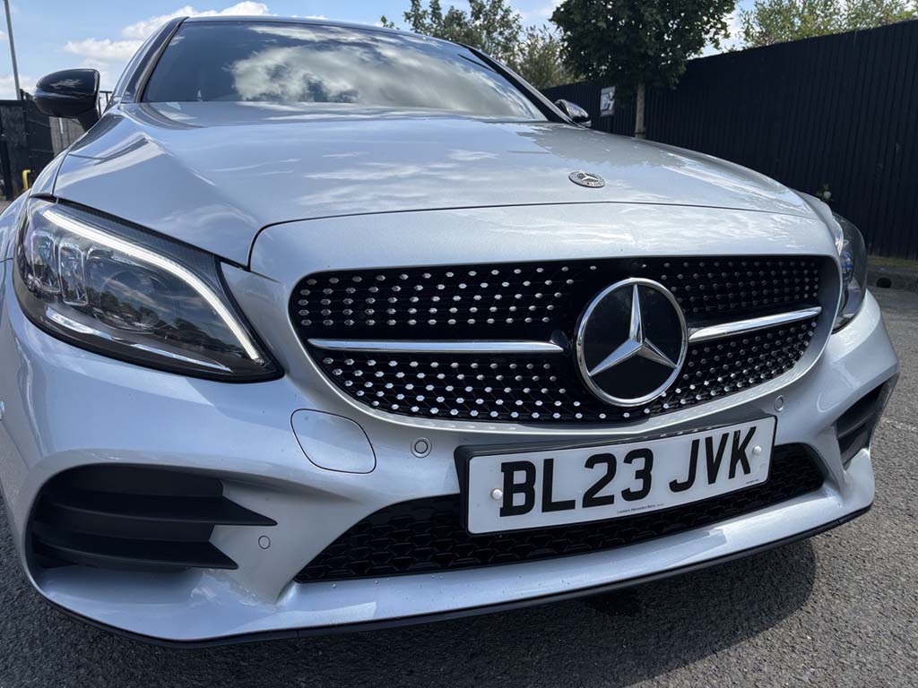 Mercedes-Benz C Class C300d 4Matic Amg Line Night Edition Premium Plus C BL23JVK Silver #6