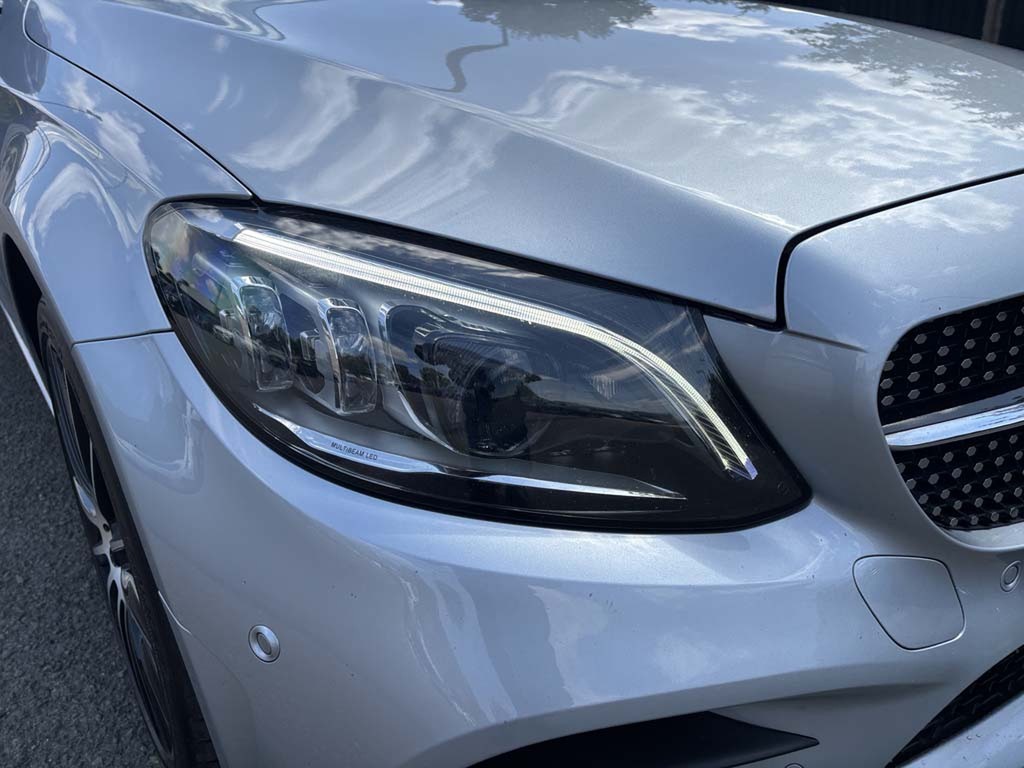 Mercedes-Benz C Class C300d 4Matic Amg Line Night Edition Premium Plus C BL23JVK Silver #5