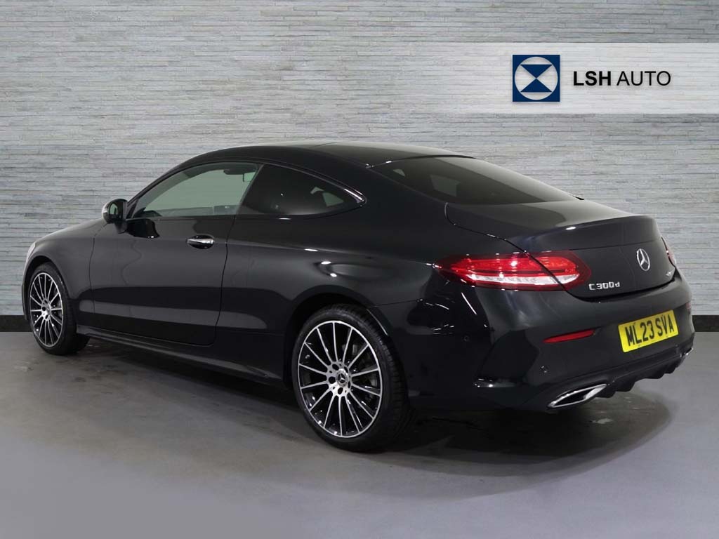 Mercedes-Benz C Class C300d 4Matic Amg Line Night Edition Premium Plus C Black #2