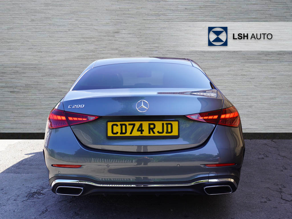 Mercedes-Benz C Class C200 Amg Line Premium Plus 9G-tronic Grey #5
