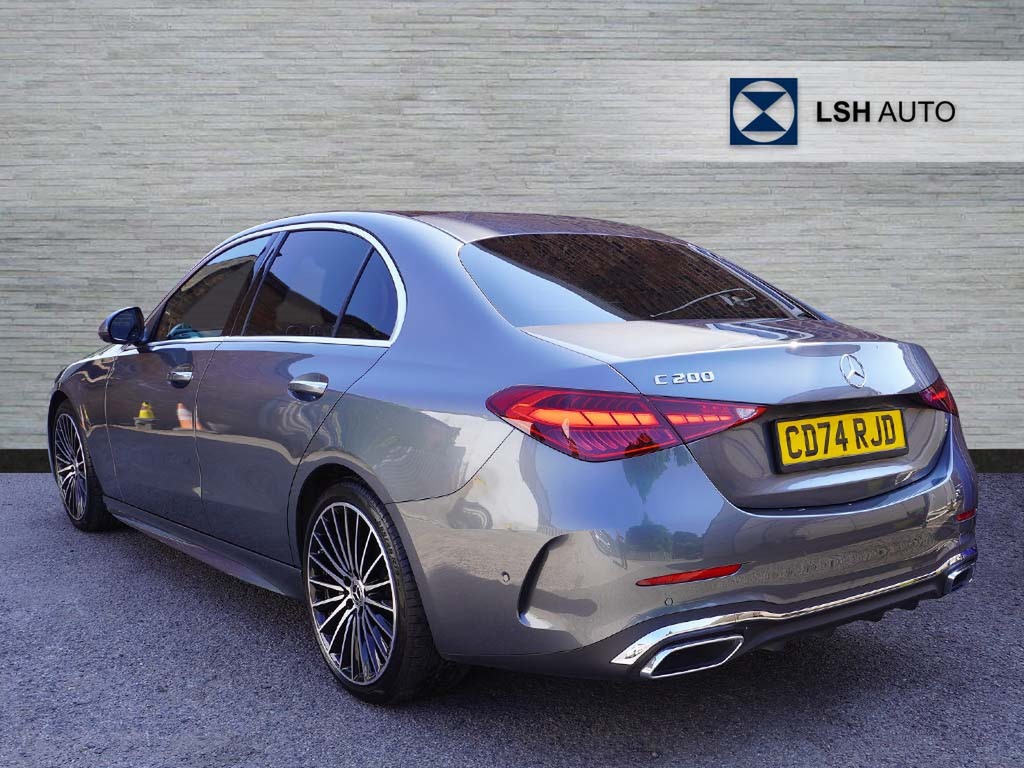 Mercedes-Benz C Class C200 Amg Line Premium Plus 9G-tronic Grey #3