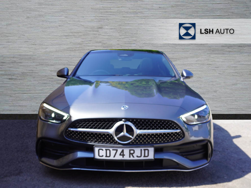 Mercedes-Benz C Class C200 Amg Line Premium Plus 9G-tronic Grey #4