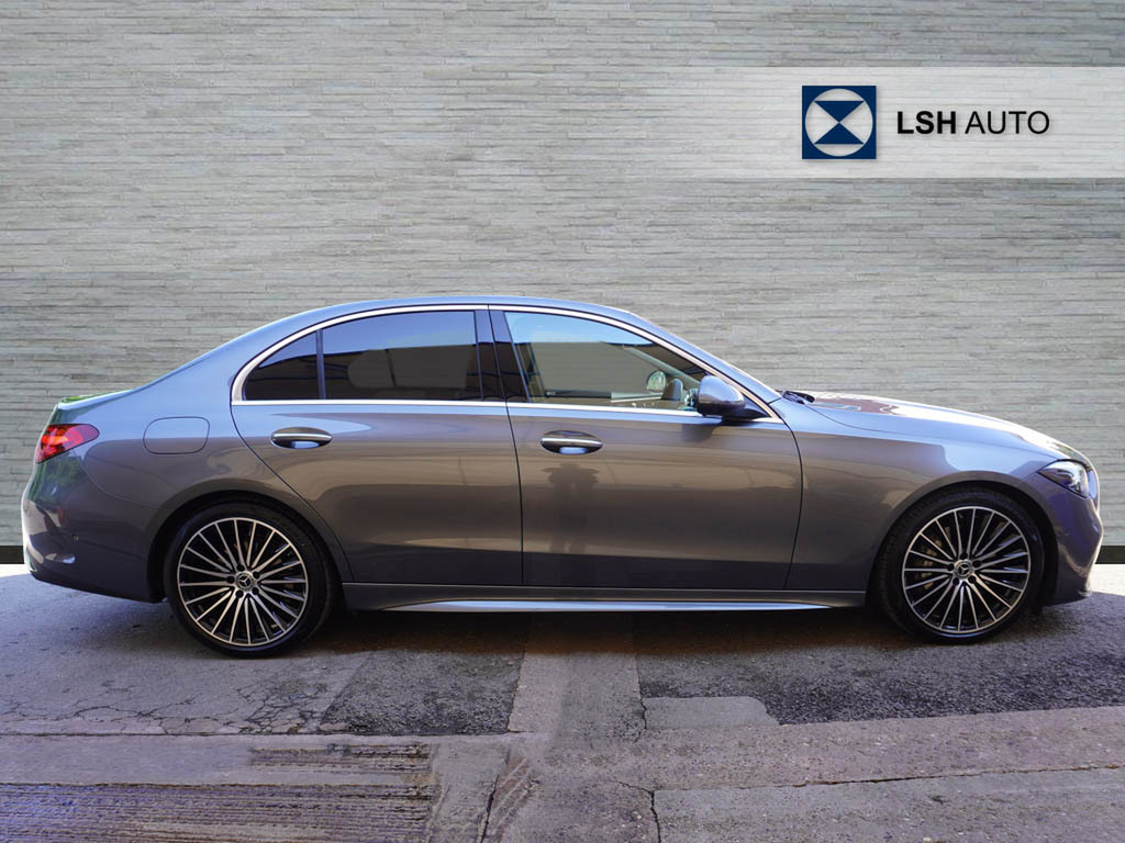 Mercedes-Benz C Class C200 Amg Line Premium Plus 9G-tronic Grey #2