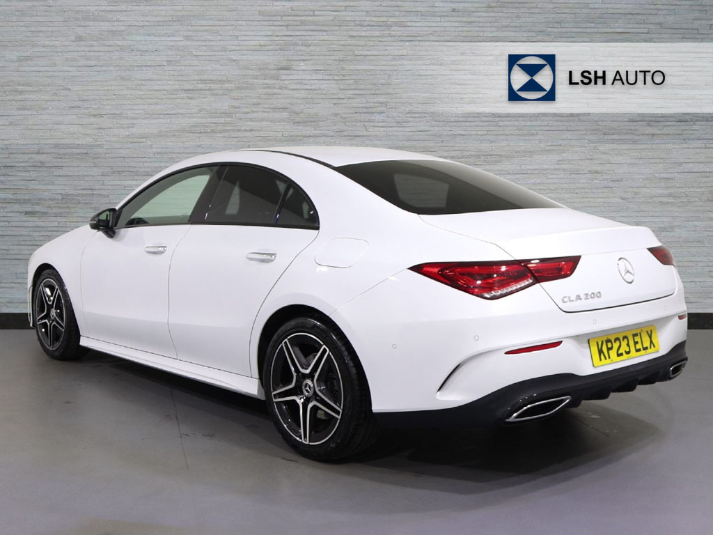 Mercedes-Benz CLA Class Cla 200 Amg Line Premium Tip KP23ELX White #2