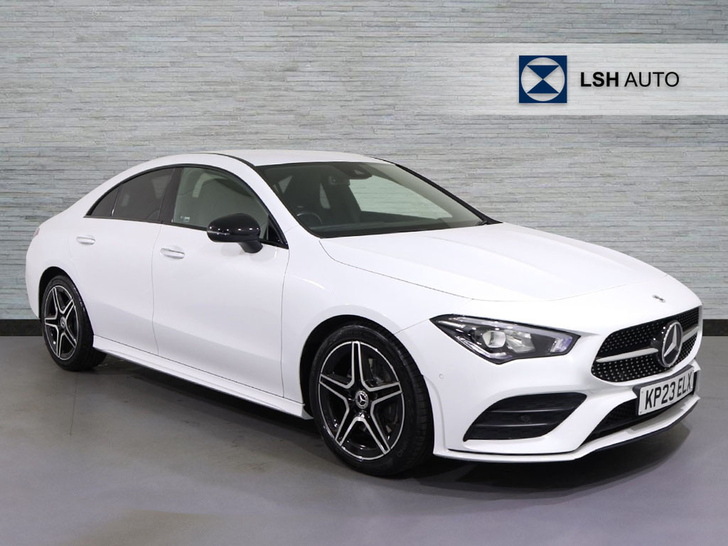 Mercedes-Benz CLA Class Cla 200 Amg Line Premium Tip White