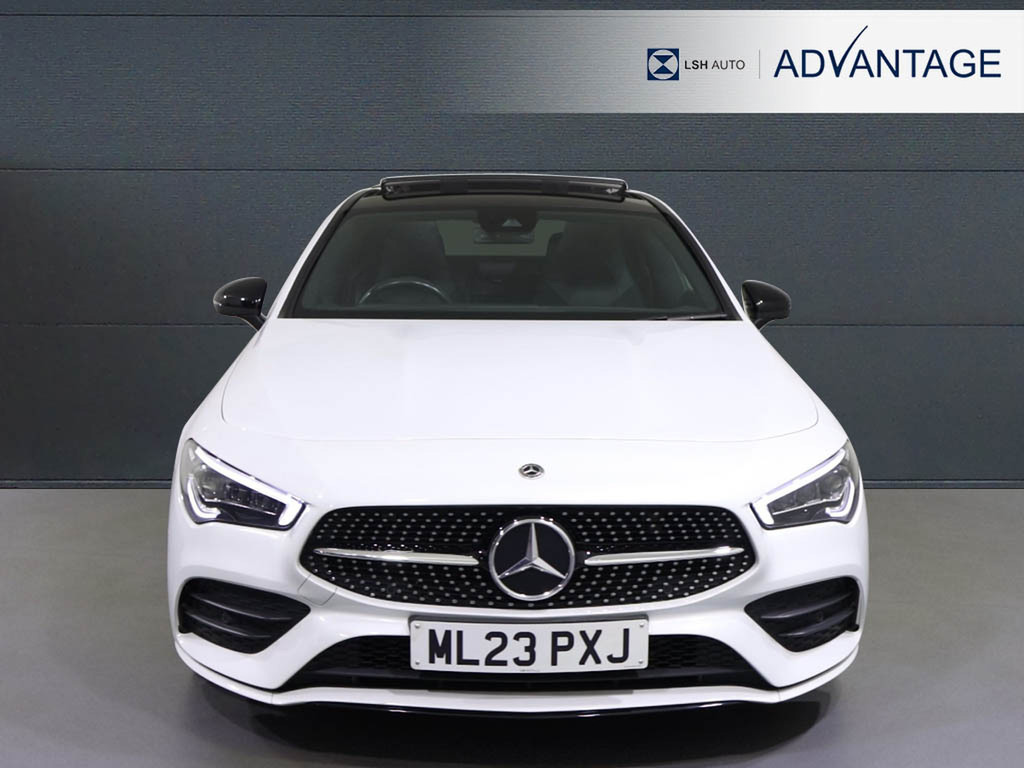 Mercedes-Benz CLA Class Cla 180 Amg Line Premium Plus Night Edition Ti ML23PXJ White #4