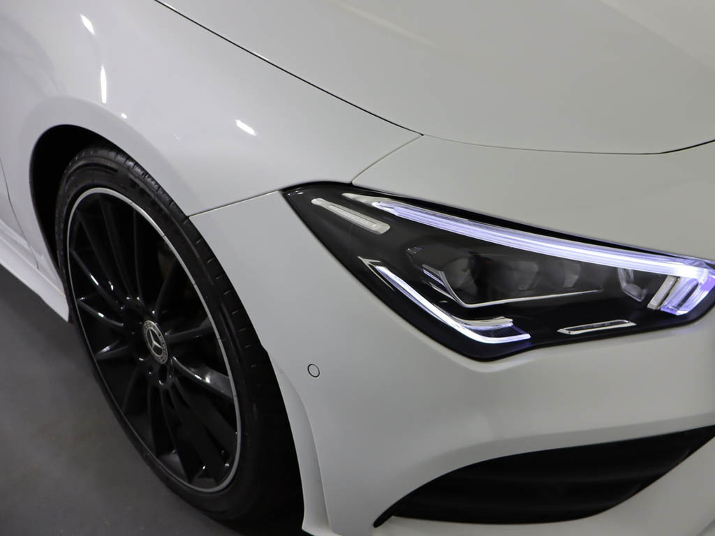 Mercedes-Benz CLA Class Cla 180 Amg Line Premium Plus Night Edition Ti ML23PXJ White #6