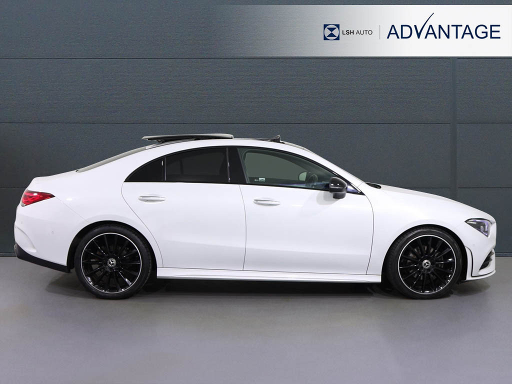 Mercedes-Benz CLA Class Cla 180 Amg Line Premium Plus Night Edition Ti ML23PXJ White #3