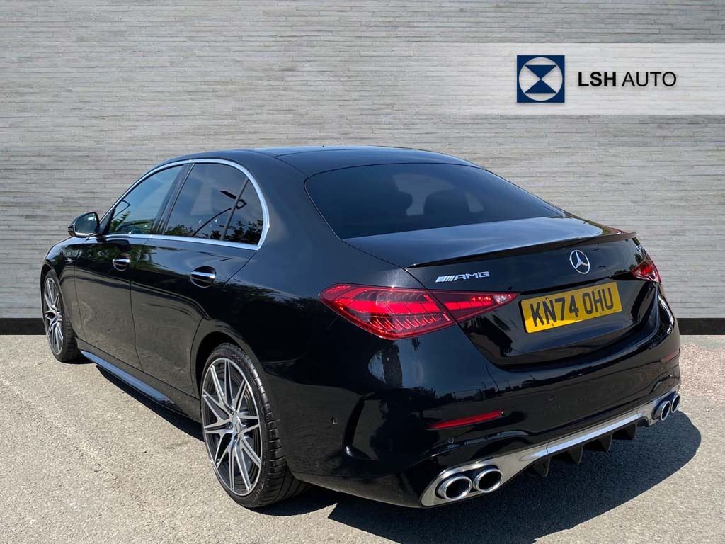 Mercedes-Benz C Class C43 4Matic Premium Plus 9G-tronic KN74OHU Black #2