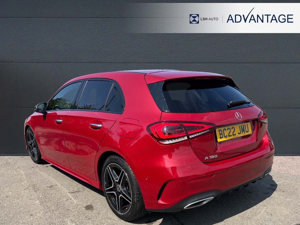 Mercedes-Benz A Class A180 Amg Line Premium BC22JMU Red #2