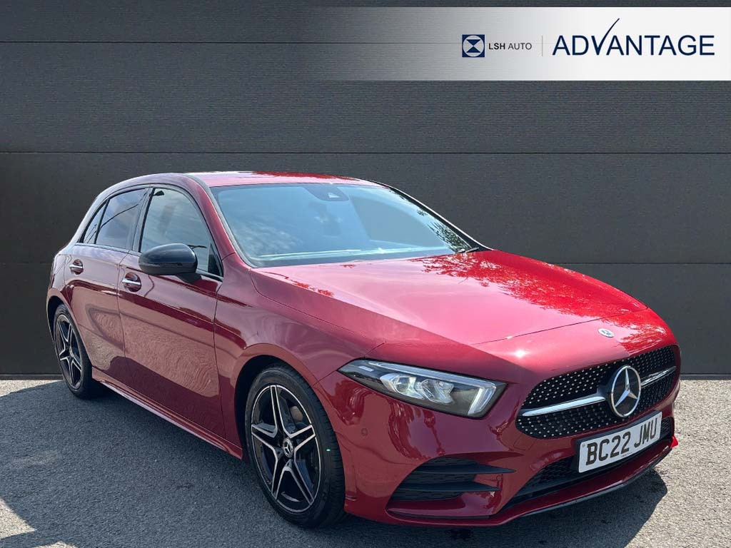 Mercedes-Benz A Class A180 Amg Line Premium Red