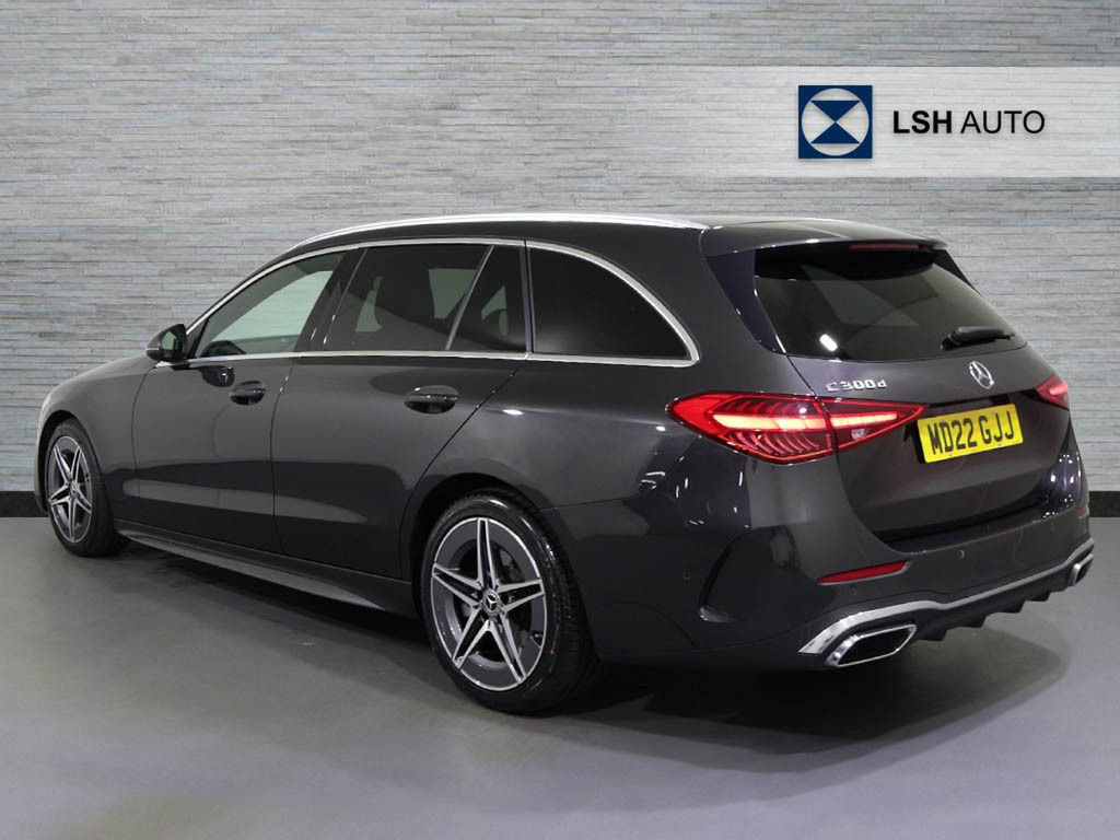 Mercedes-Benz C Class C300d Amg Line 9G-tronic Grey #2