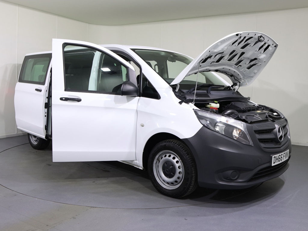 Mercedes-Benz Vito Combi Van 2.1 119 Cdi Bluetec Sport Crew Van G-tro Black #8
