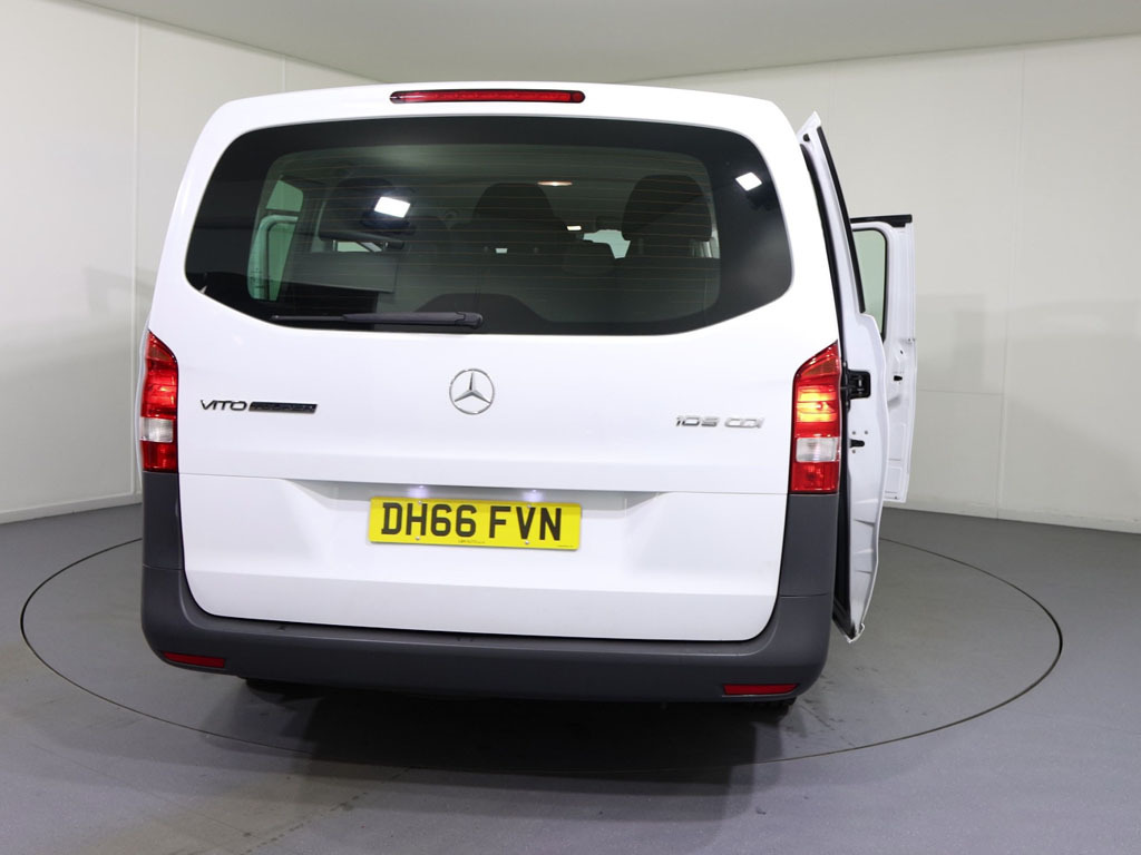 Mercedes-Benz Vito Combi Van 2.1 119 Cdi Bluetec Sport Crew Van G-tro Black #12