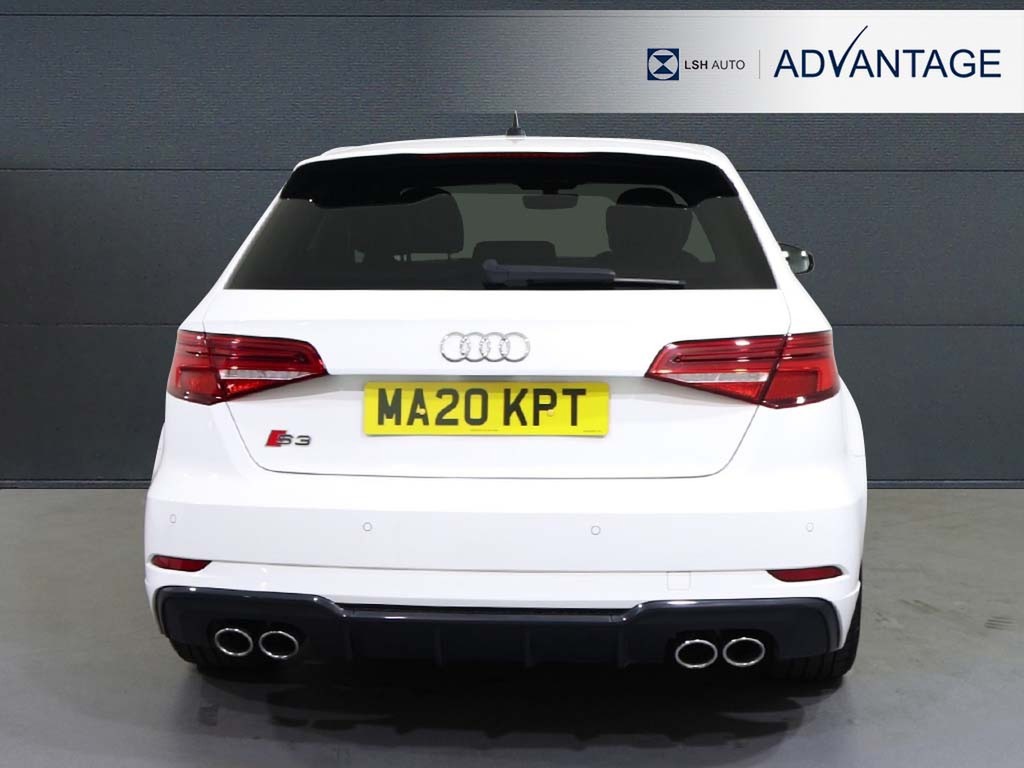 Audi A3 S3 Tfsi 300 Quattro Black Edition S Tronic MA20KPT White #5