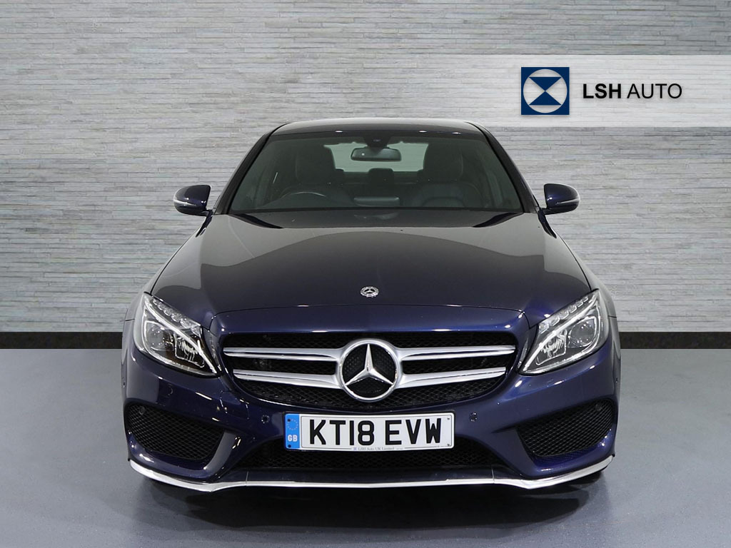 Mercedes-Benz C Class C220d Amg Line 9G-tronic Blue #4