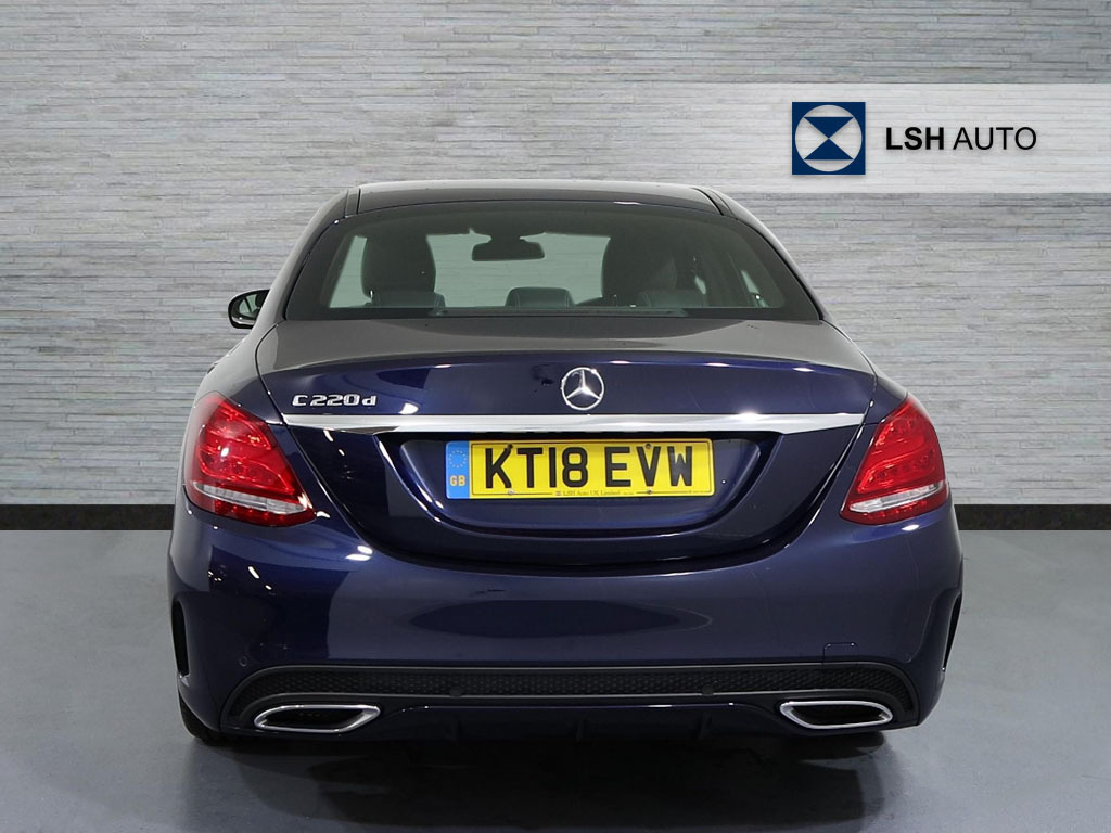 Mercedes-Benz C Class C220d Amg Line 9G-tronic Blue #5