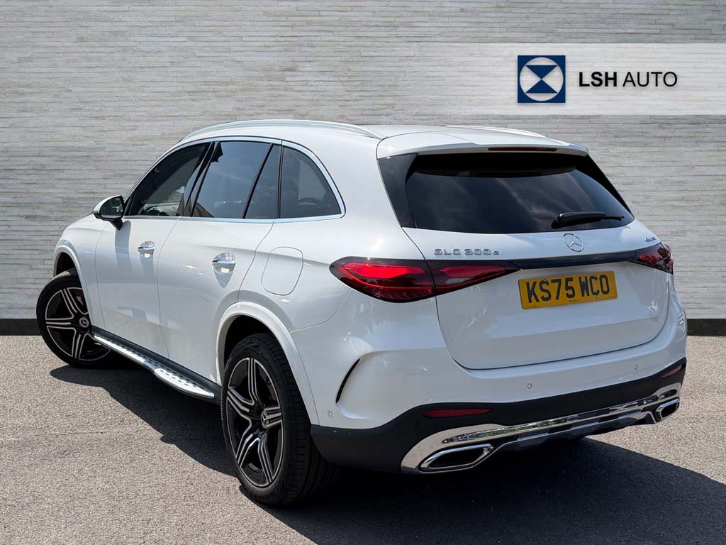 Mercedes-Benz GLC Class Glc 300E 4Matic Amg Line Premium Panoramic 9 KS75WCO White #2