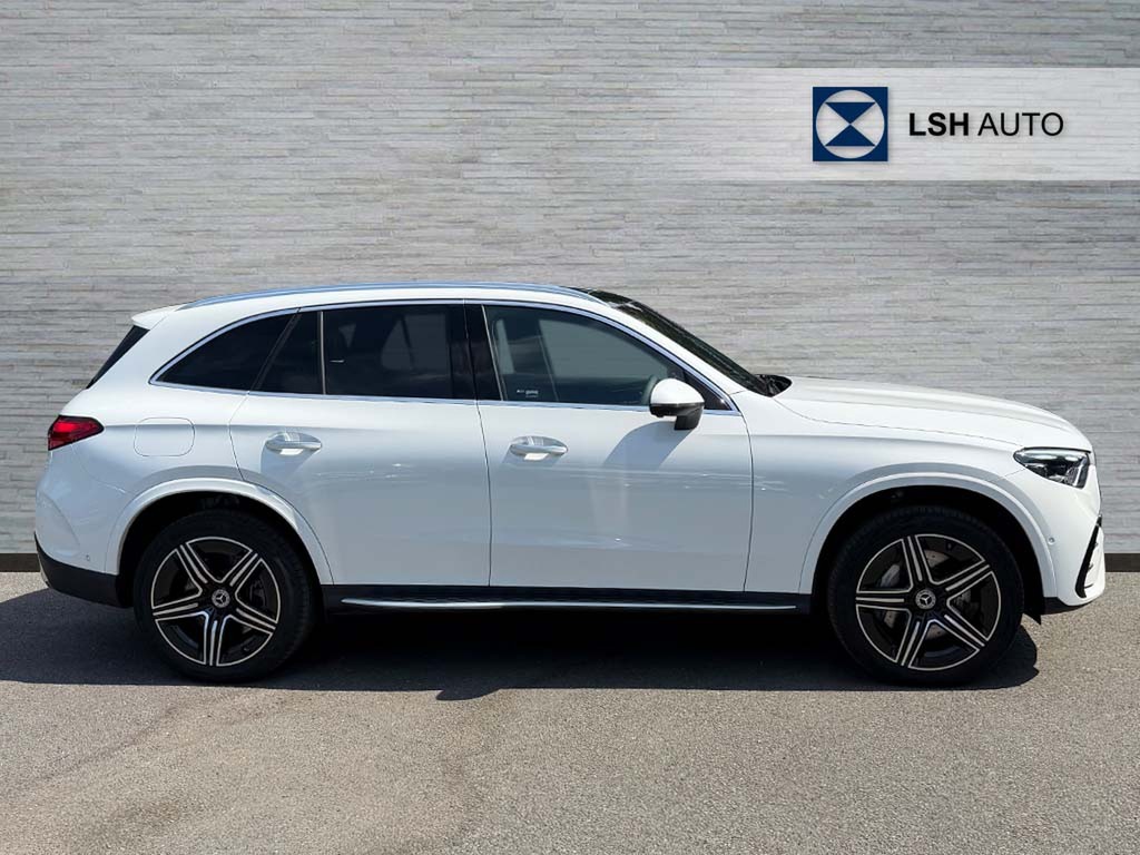 Mercedes-Benz GLC Class Glc 300E 4Matic Amg Line Premium Panoramic 9 KS75WCO White #3