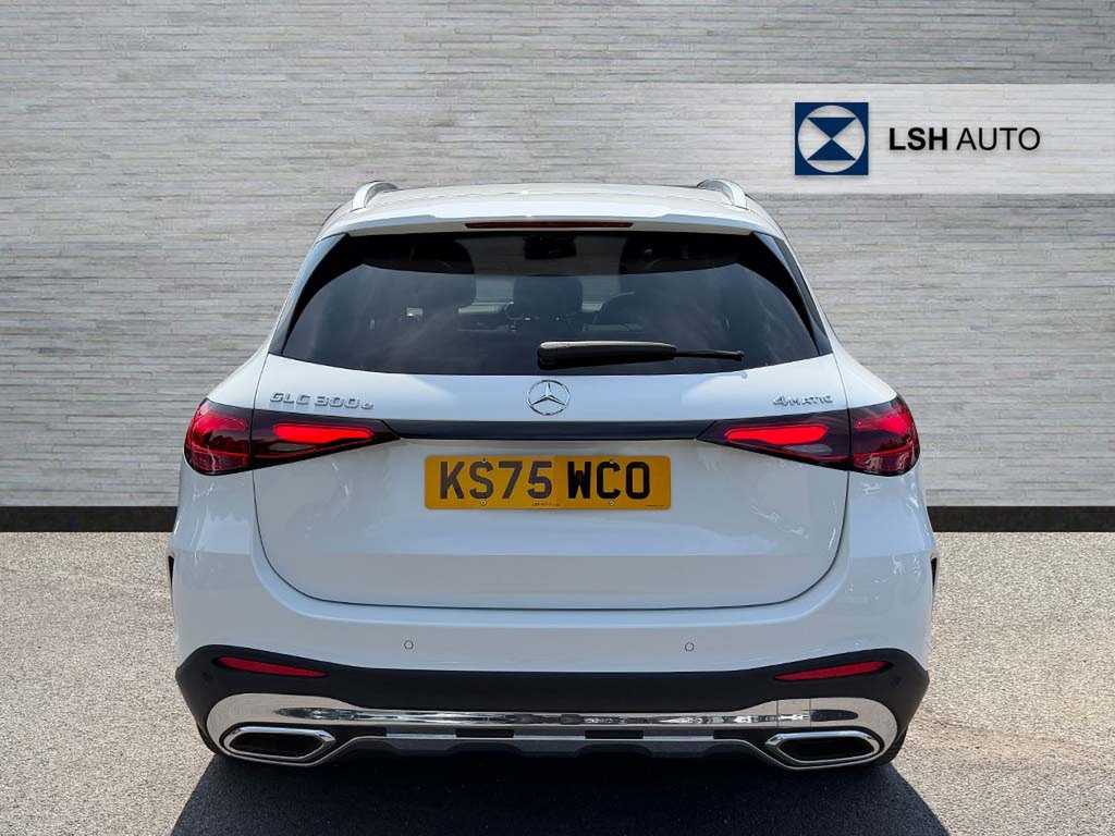 Mercedes-Benz GLC Class Glc 300E 4Matic Amg Line Premium Panoramic 9 KS75WCO White #6