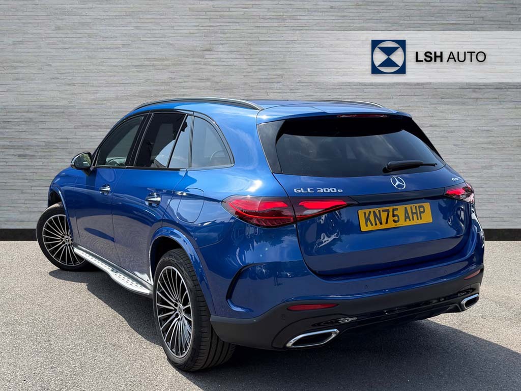 Mercedes-Benz GLC Class Glc 300E 4Matic Amg Line Premium Plus 9G-troni KN75AHP Blue #2
