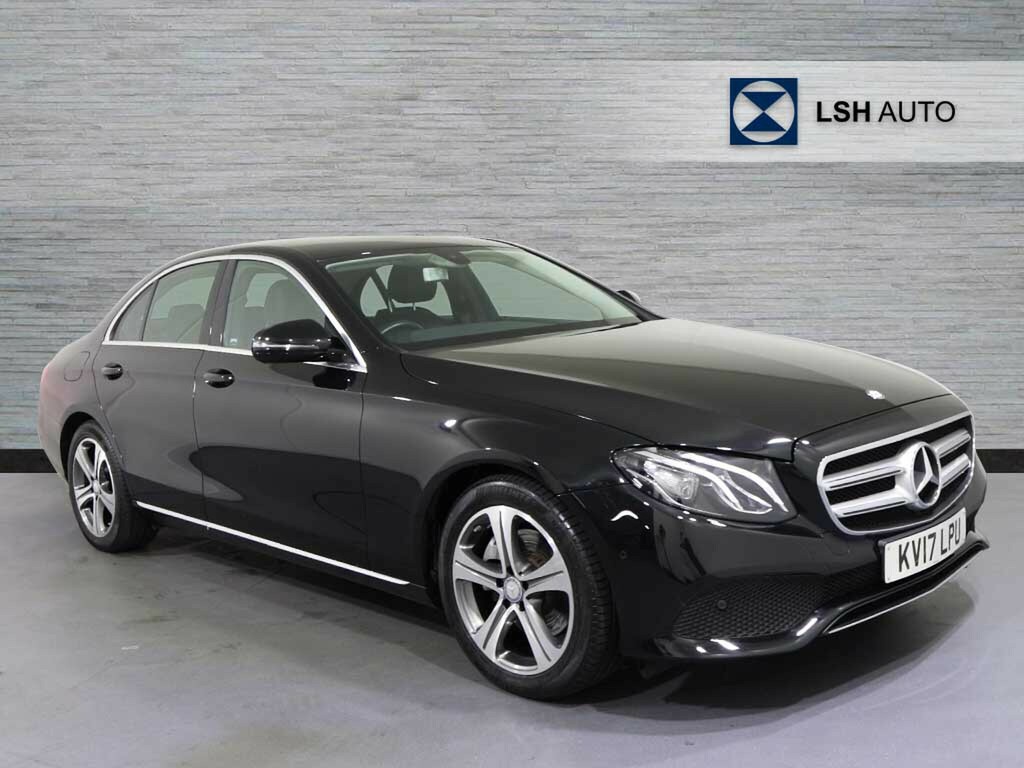 Mercedes-Benz E Class E220d Se 9G-tronic KV17LPU Black