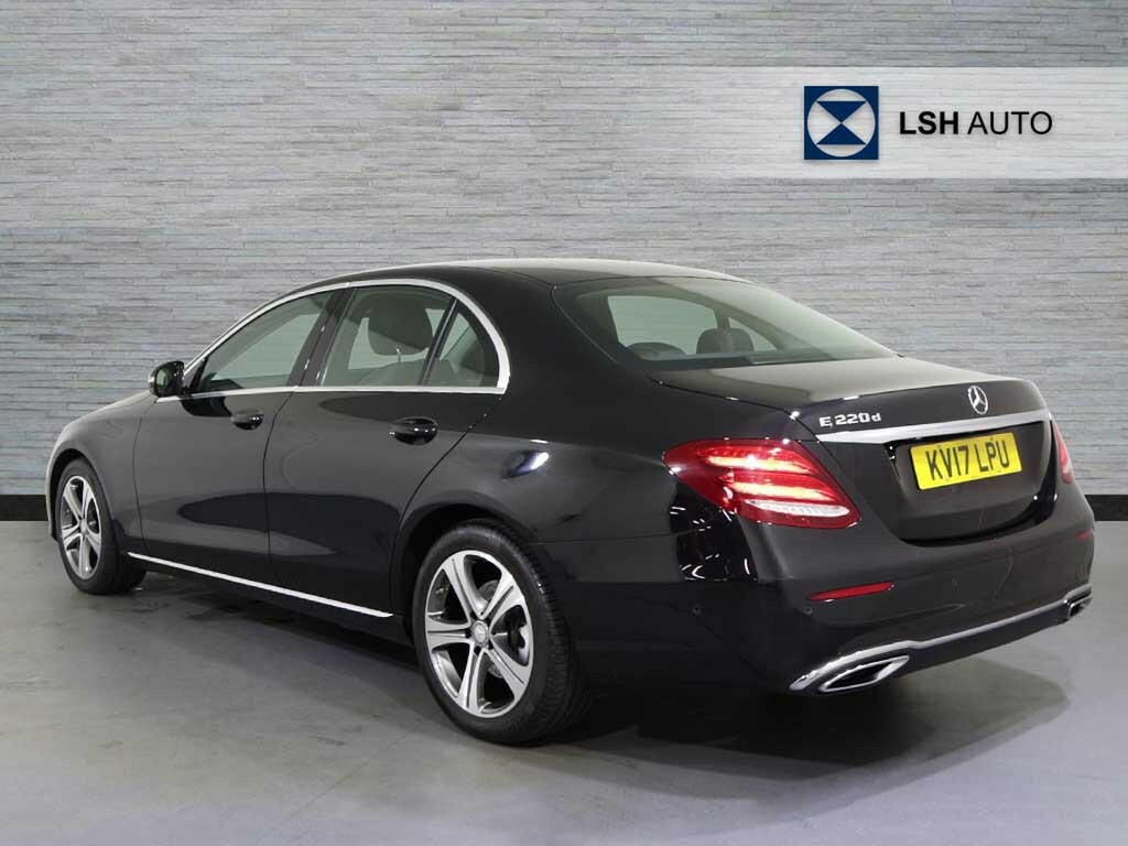 Mercedes-Benz E Class E220d Se 9G-tronic KV17LPU Black #2