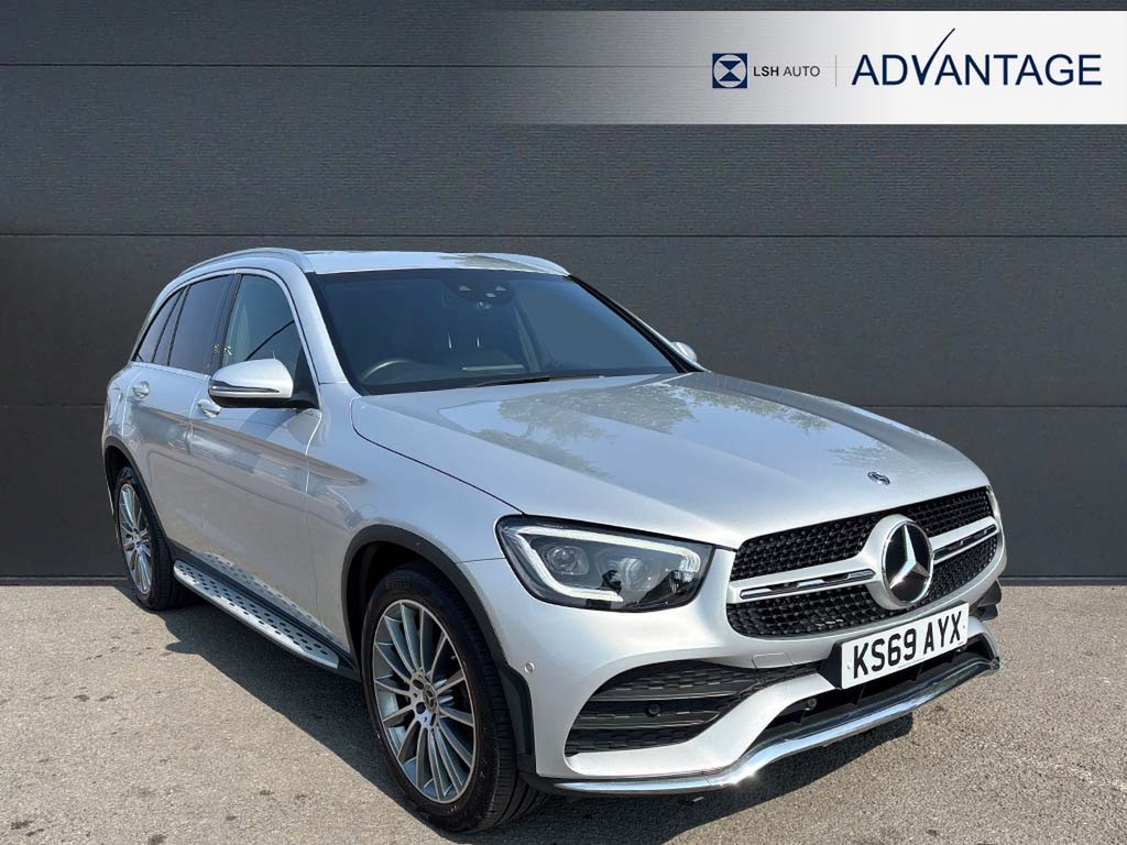 Mercedes-Benz GLC Class Glc 300D 4Matic Amg Line Premium 9G-tronic KS69AYX Silver
