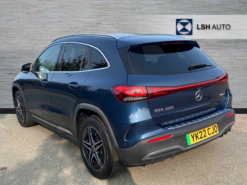 Mercedes-Benz EQA Eqa 300 4Matic 168Kw Amg Line 66.5Kwh YK22CJO Blue #2