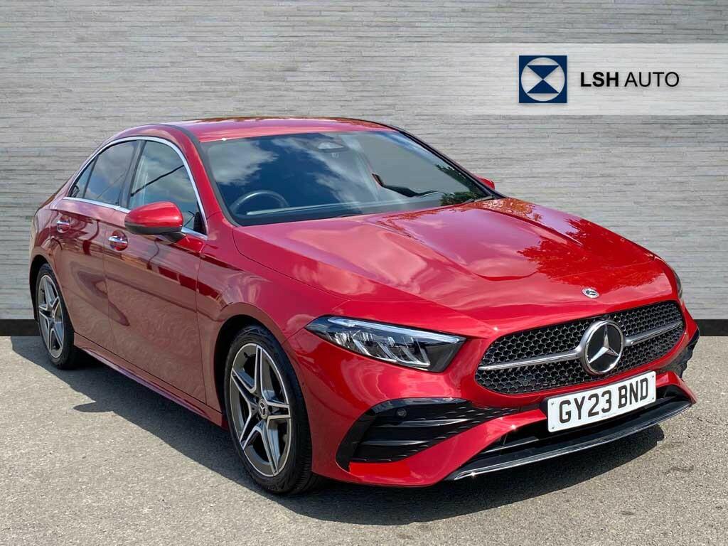Mercedes-Benz A Class A180 Amg Line Executive GY23BND Red